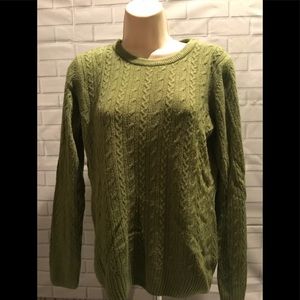 Olive green sweater